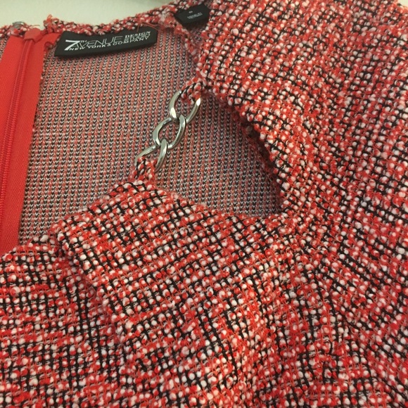 Work Chic Red Top - Picture 3 of 3